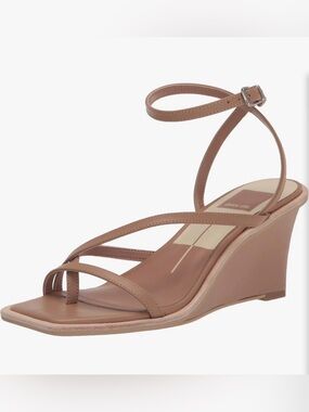 Dolce Vita Strappy Wedge Sandal - Nude